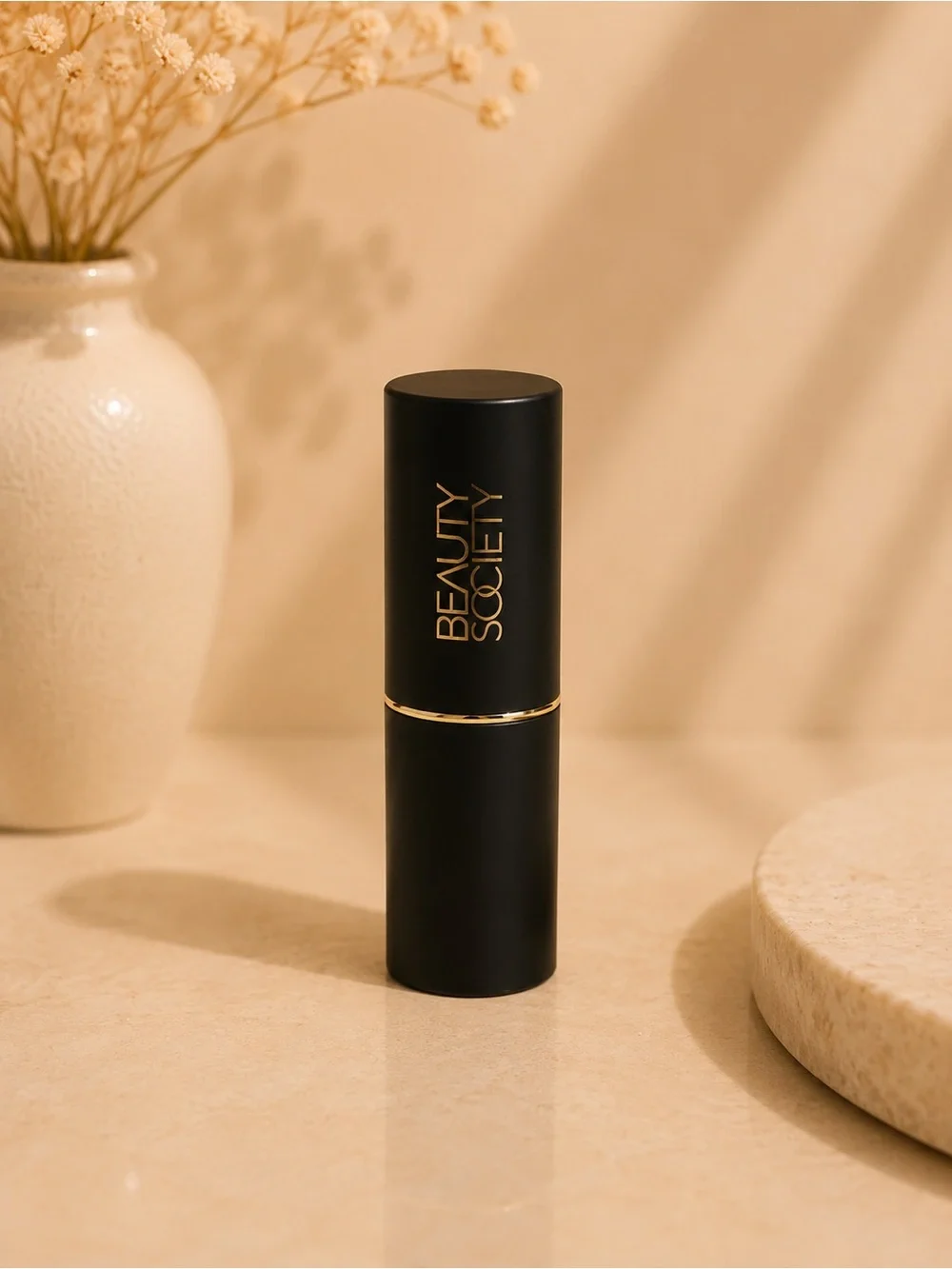 Beauty Society Matte Lipstick — Worship/Rose Nude NEW